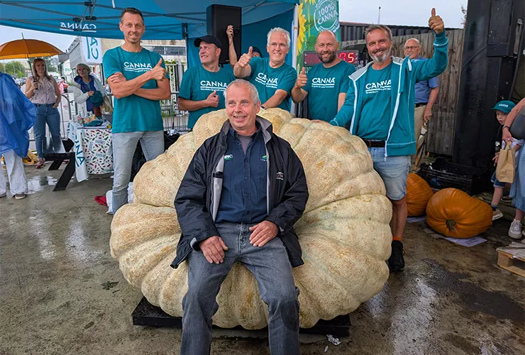Uitslagen competities NK Pompoen Kweken op DUFF festival 2025