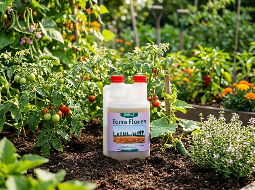 CANNA Terra Flores: voor een rijke bloei en smaakvolle oogst