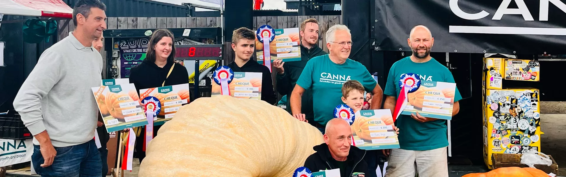 NK Pompoen Kweken 2026: dit zijn de winnaars!
